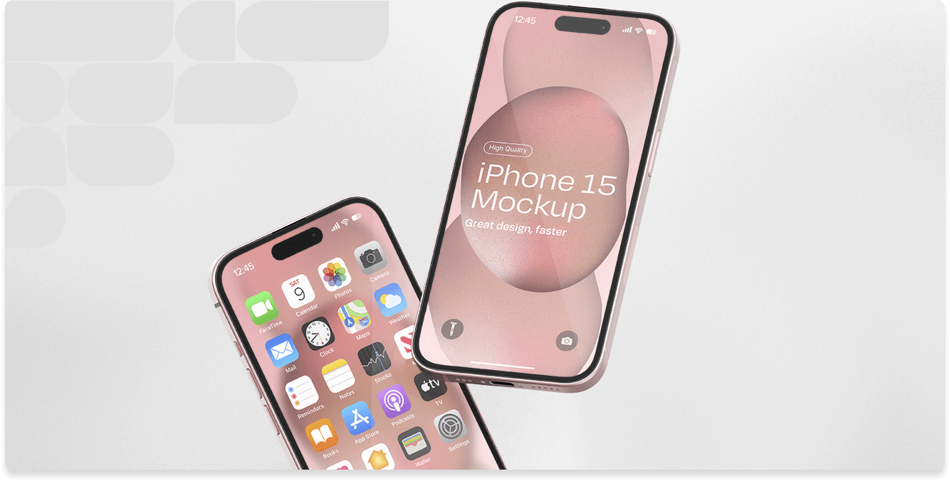 iphoneモックアップ